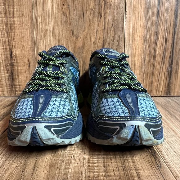 Saucony Xodus 2.0 Vibram Womens Trail Running Shoes Blue Green 10080 3 Size 5 - Picture 3 of 6